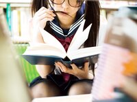 【青山裕企】黒髪女子