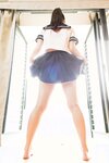 【青山裕企】夏服女子