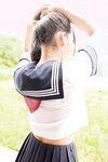 【青山裕企】夏服女子
