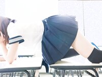 【青山裕企】夏服女子