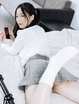 【JVID】 – 婕咪 雙馬尾女孩想在學長的胯下依偎，四点全露