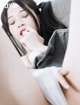 【JVID】 – 婕咪 雙馬尾女孩想在學長的胯下依偎，四点全露