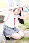 [FLASH Photobook] Rena Kuroki 黒木麗奈 - The last uniform 最後の制服 (NO watermark)