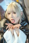 [COSPLAY] 轩萧学姐 奶桃X胡桃喵 修女