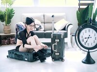 【JVID】阿黎 – 暗黑空姐