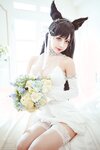 沖田凜花Rinka - Atago, Bride ver. (Azur Lane) [13P-4.91MB]