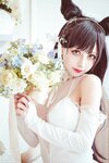 沖田凜花Rinka - Atago, Bride ver. (Azur Lane) [13P-4.91MB]