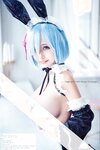 沖田凜花Rinka - Rem, Reversed Bunny Maid Ver. (Re zero) [6P-1.44MB]