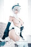 沖田凜花Rinka - YoRHa No.2 Type-B, Maid Ver. (NieRAutomata) [6P-1.54MB]