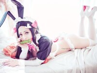 沖田凜花Rinka - Kamado Nezuko (Demon Slayer) [5P-1.28MB]