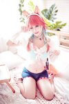 沖田凜花Rinka - Takanashi Kiara Beach Ver. (Hololive EN) [26P-124.35MB]