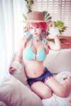 沖田凜花Rinka - Takanashi Kiara Beach Ver. (Hololive EN) [26P-124.35MB]