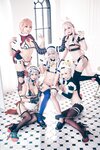 沖田凜花Rinka & Miyana 咪呀2.0 & 星野秀奈 XUXU & 牛牛Niu & 小律 Ritsu - HoloX maid style (Hololive) [6P-2.30MB]