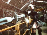 沖田凜花Rinka - YoRHa No.2 Type-B (NieR Automata) [12P-5.44MB]
