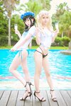 沖田凜花Rinka & Miyana - Illya & Miyu Birthday, Swimsuit ver. (Fate kaleid liner) [18P-72.68MB]