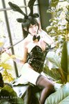 沖田凜花Rinka & Anxi - Takao & Atago, Bunny suit ver. (Azur Lane) [14P-68.23MB]