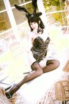 沖田凜花Rinka & Anxi - Takao & Atago, Bunny suit ver. (Azur Lane) [14P-68.23MB]