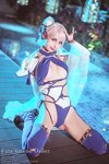 沖田凜花Rinka - Miyamoto Musashi, Swimsuit ver. (FateGrand Order) [13P-5.96MB]