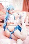 沖田凜花Rinka - Yukihana Lamy, Reversed Bunny Uniform Ver. (Hololive) [6P-1.53MB]