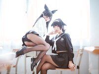 沖田凜花Rinka & Shiina Kurumi - Atago & Takao (Azur Lane) [13P-40.51MB]