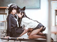 沖田凜花Rinka & Shiina Kurumi - Atago & Takao (Azur Lane) [13P-40.51MB]