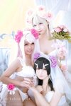 沖田凜花Rinka & Yakira & Oni Hime - Illya & Miyu & Chole Wedding, Bikini ver. (Fate kaleid liner) [19P-64.94MB]