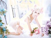 沖田凜花Rinka & Yakira & Oni Hime - Illya & Miyu & Chole Wedding, Bikini ver. (Fate kaleid liner) [19P-64.94MB]