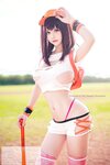 沖田凜花Rinka - Baseball Girl (Mataro illus.) [5P-1.33MB]