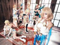 沖田凜花Rinka - 小米恩Mina & AastaNeko & 名璃Mingli & Mika咪卡 & 齋齋 & HedY & 卡比兔 (傅唯甯) - ELF (Elf Village) [5P-2.94MB]