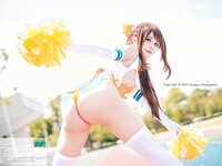 沖田凜花Rinka - Sunshine Cheerleader (Mataro illus.) [5P-1.33MB]