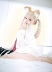 [COSPLAY] 日奈娇 衬衫小狗