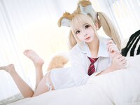 [COSPLAY] 日奈娇 衬衫小狗