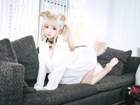 [COSPLAY] 日奈娇 衬衫小狗