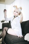 [COSPLAY] 日奈娇 衬衫小狗