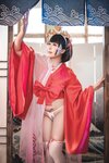 [COSPLAY] 小容仔咕咕咕 黑兽巫女辉夜