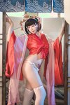 [COSPLAY] 小容仔咕咕咕 黑兽巫女辉夜