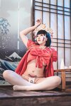 [COSPLAY] 小容仔咕咕咕 黑兽巫女辉夜