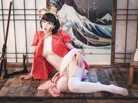 [COSPLAY] 小容仔咕咕咕 黑兽巫女辉夜