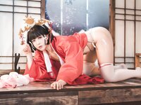 [COSPLAY] 小容仔咕咕咕 黑兽巫女辉夜