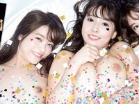 [FLASH]2017.12.26 三上悠亜・松田美子・桜もこ ヘアヌード三姉妹が「イクッ!」 [8P]