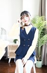 [COSPLAY] 梨瑾瑾 乘务员