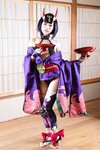 [Cosplay] Hitsuji Negoto 音琴ひつじ - Oni no Manimani 鬼のまにまに (FGO)