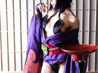 [Cosplay] Hitsuji Negoto 音琴ひつじ - Oni no Manimani 鬼のまにまに (FGO)