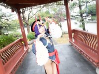 [Cosplay] Hitsuji Negoto 音琴ひつじ - Oni no Manimani 鬼のまにまに (FGO)