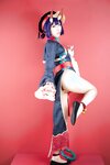 [Cosplay] Hitsuji Negoto 音琴ひつじ - Oni no Manimani 鬼のまにまに (FGO)