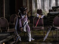 [Cosplay] Hitsuji Negoto 音琴ひつじ - Kamisama ⭐ ︎ Phantasm かみさま⭐︎ファンタズム (Fatekaleid liner)