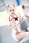 [COSPLAY] Tina很妖孽呀 白色护士妹妹