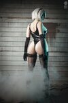 [COSPLAY] Mikomi Hokina 2B Oily Leotard