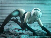 [COSPLAY] Mikomi Hokina 2B Oily Leotard