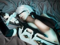 [COSPLAY] Mikomi Hokina 2B Oily Leotard